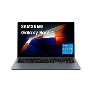 samsung galaxy book4 (gray, 16gb ram, 512gb ssd) | 15.6" full hd screen | intel core i5 1335u processor | windows 11 home